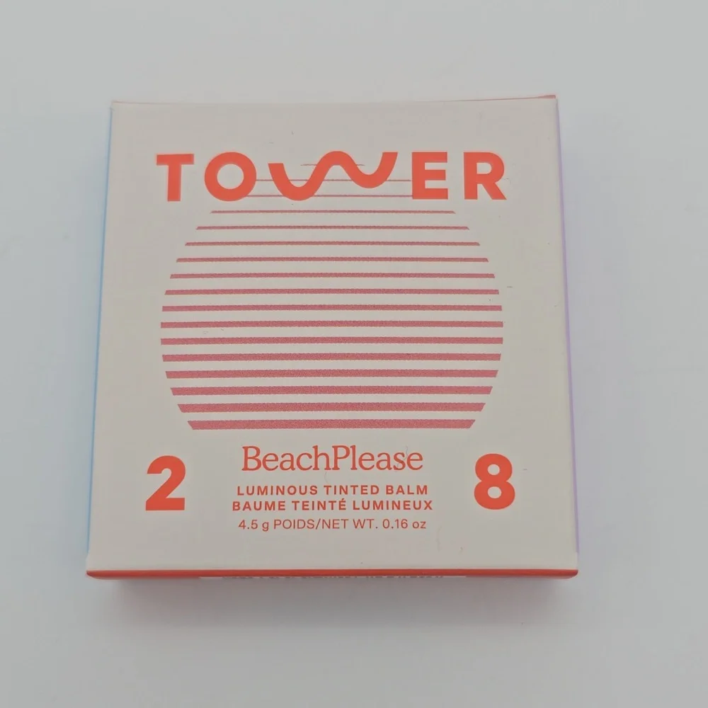 Tower 28 NIB BeachPlease Tinted Balm Lips & Cheeks in Magic Hour 0.16 oz